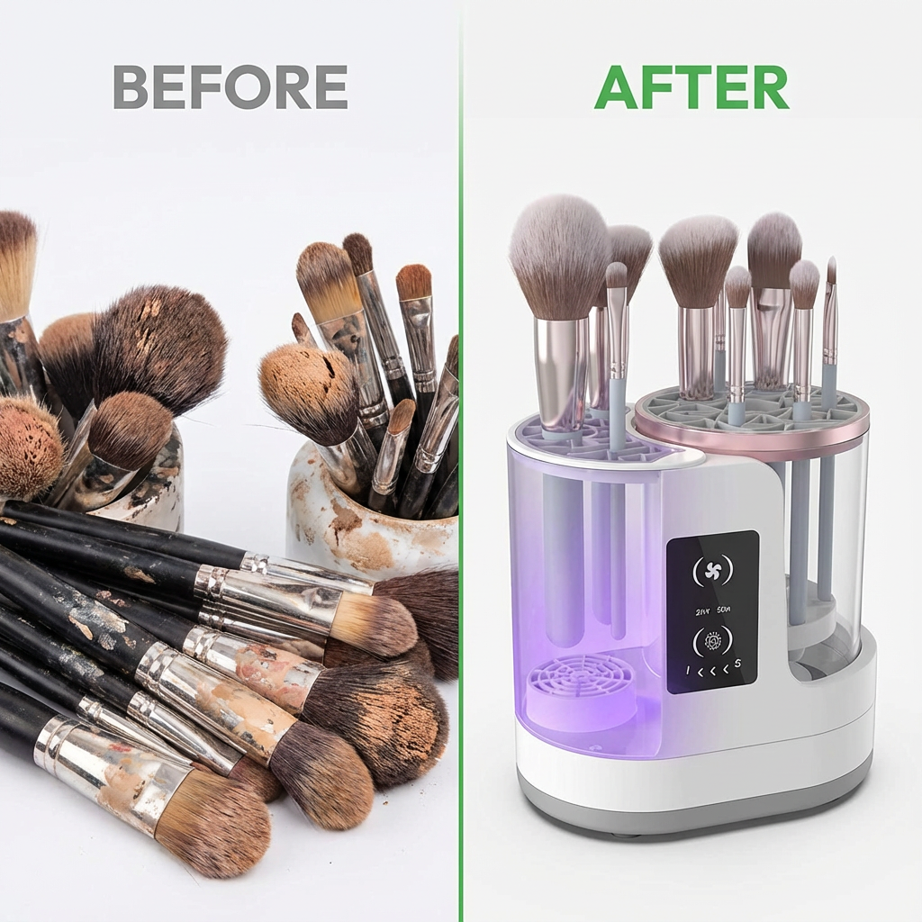 Electric Makeup Brush Cleaner