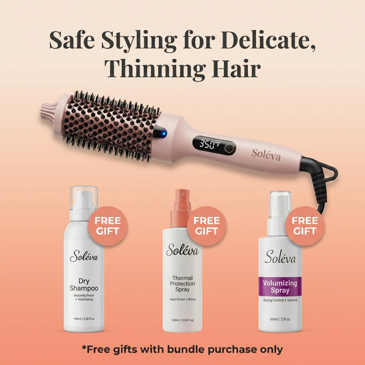 Ionic Thermal Round Brush